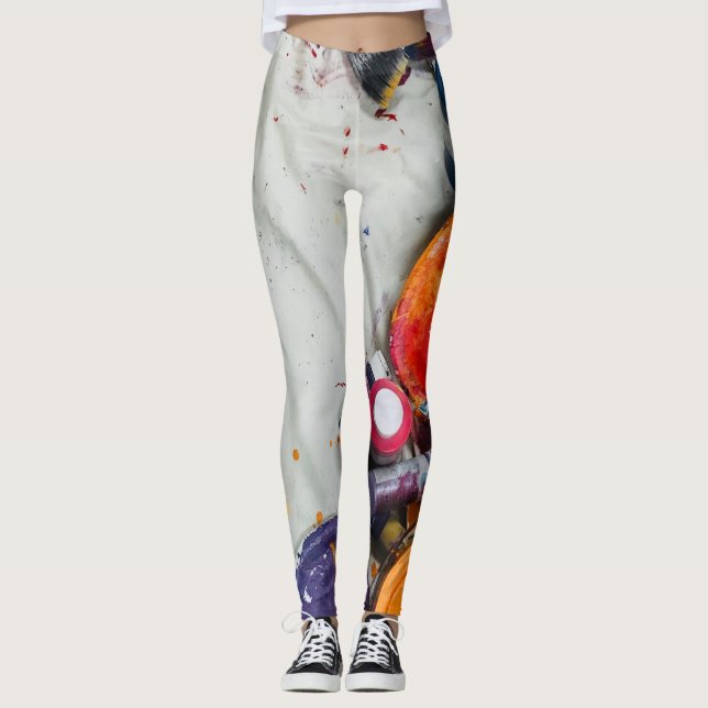 Leggings estudio de trabajo (Anverso)