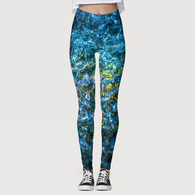 Leggings Estudio En Acuarela - Amarillo (Anverso)