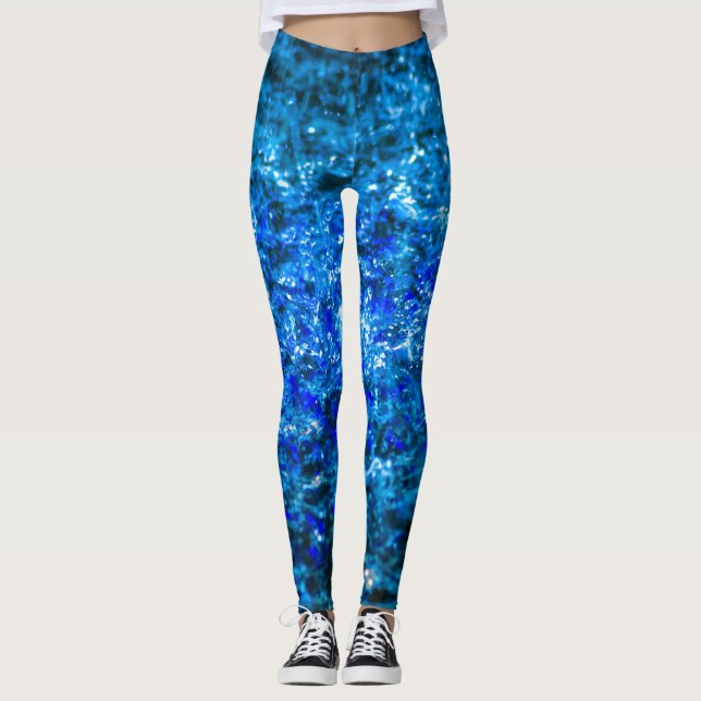 Leggings Estudio En Acuarela - Indigo (Anverso)