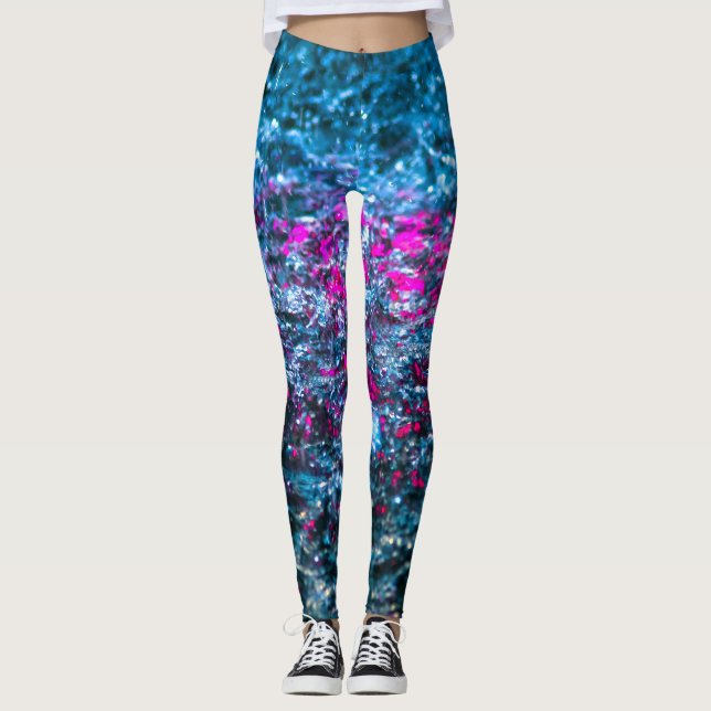 Leggings Estudio En Acuarela - Violeta (Anverso)