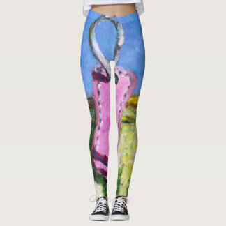 Leggings Etiqueta Rosa