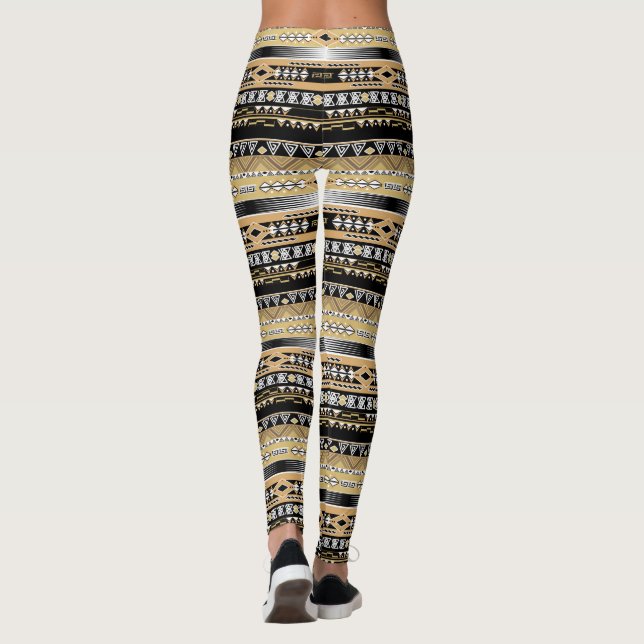 Leggings Étnica, tribal, adorno (Reverso)