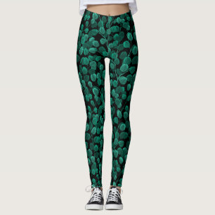 Leggings Eucalyptus sobre negro