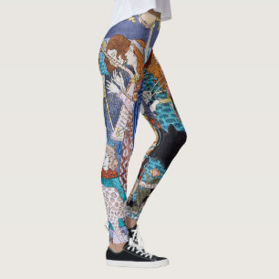 Leggings Eugene Grasset - Panel Decorativo Harmony