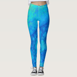 Leggings Europa JellyFish 3D Fractal