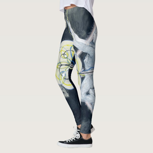 Leggings Evolución Nº 3 de Hilma af Klint (Izquierda)