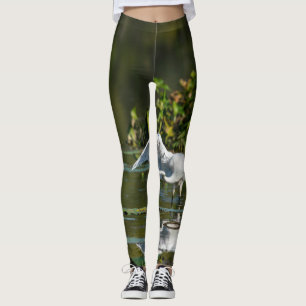 Leggings Examen del ala del Egret