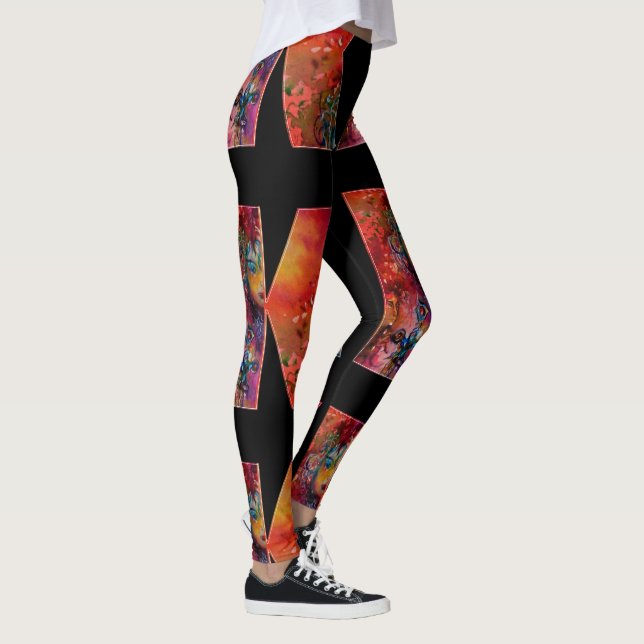 Leggings EXCALIBUR,REINA DE Fantasía MÁGICA DULCE Monograma (Derecha)