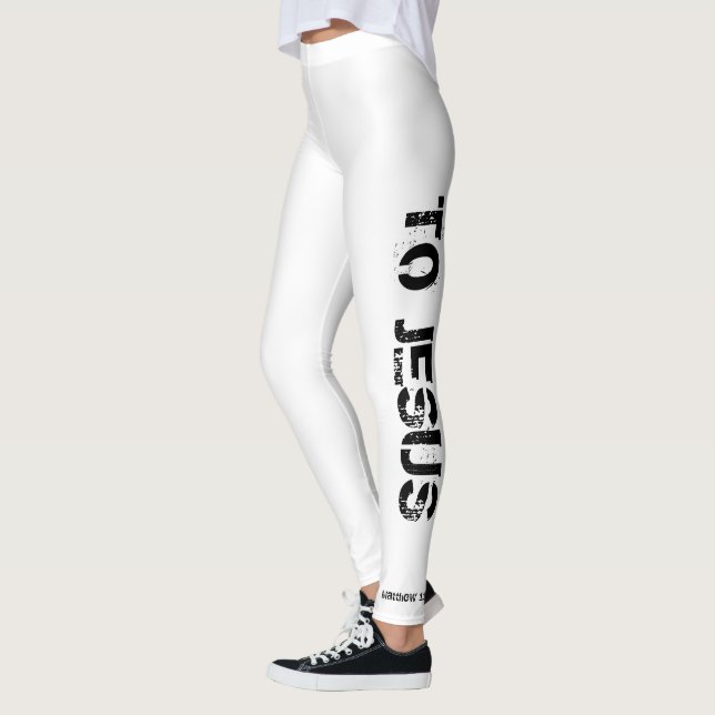 Leggings Excursiones cristianas de mujeres en ropa corren (Izquierda)