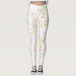 Leggings exhibición del modelo floral
