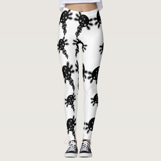 Leggings Exotic Axototl Salamander (Anverso)