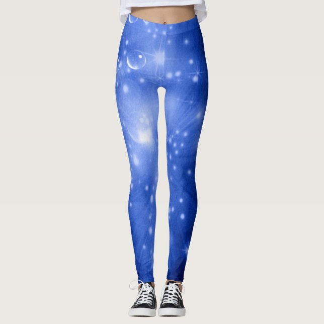 Leggings Explosión azul (Anverso)