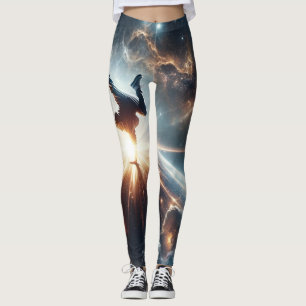 Leggings Explosión de la ruptura galáctica en el espacio pr