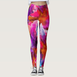 leggings Explosión de poudre couleur