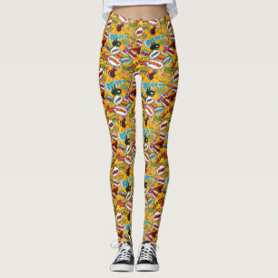 Leggings Explosiones de Pop Art de Cómics
