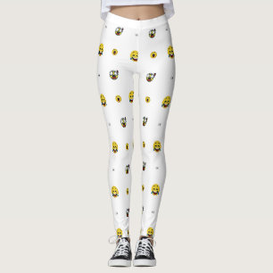 Leggings Expresión de ojos horrorosos de manera graciosa