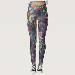 Leggings Expresionista abstracto