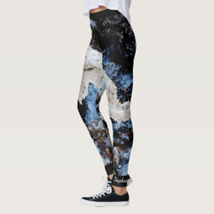 Leggings Extracto del campo de golf de los diablos, nombre