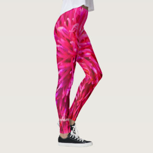 Leggings Extracto del rosa y de las rosas fuertes con