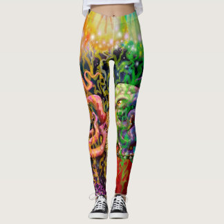 Leggings Extranjería de pulpo de gelatina