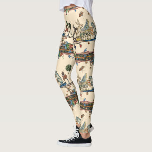 Leggings EXTRAÑO BESTIARIO MEDIEVAL QUE HACE MÚSICA, conejo