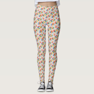 Leggings Extraordinaria celebración Colorful Balloon Design
