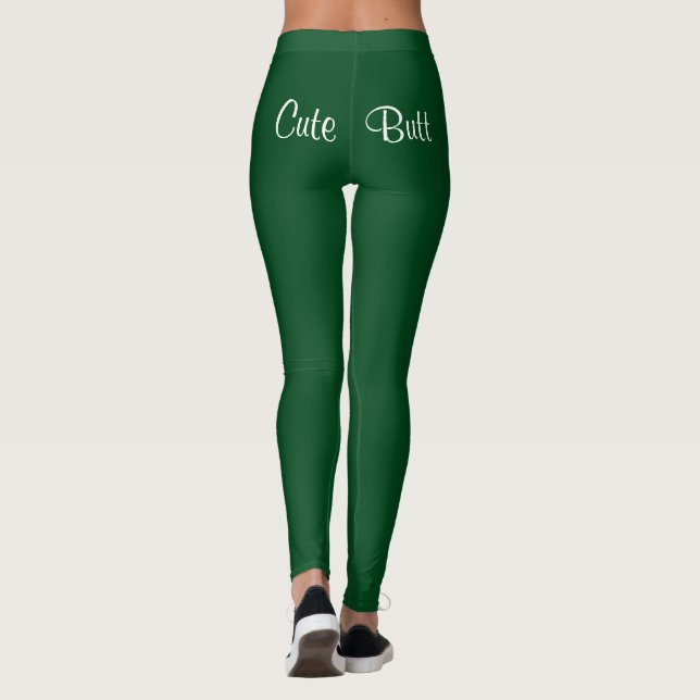 Leggings Extremo lindo 4Polly del día de St Patrick (Reverso)