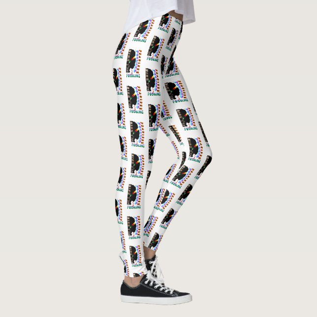 Leggings Fabuloso Melanin, sin miedo (Derecha)