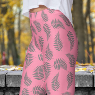 Leggings Fabuloso patrón de ferrys rosa de Baker