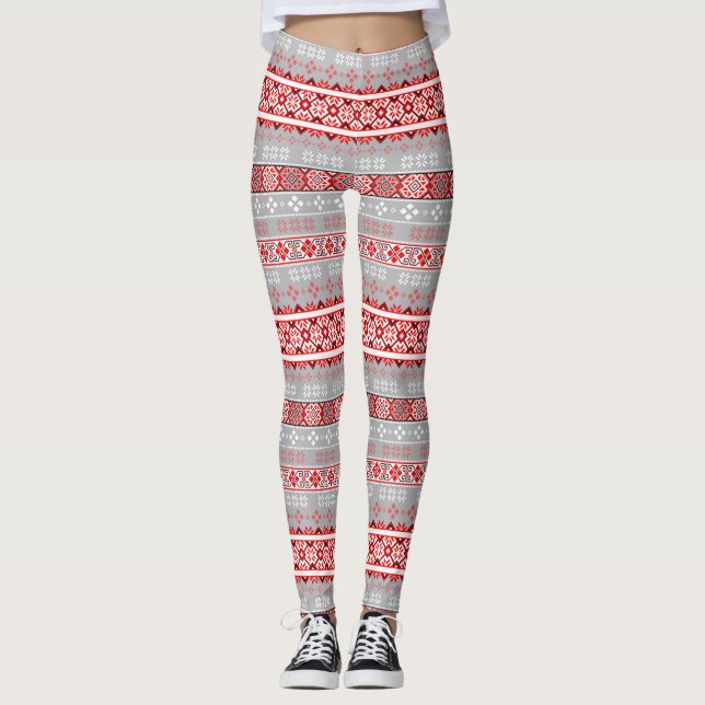 Leggings Fair Isle (Anverso)
