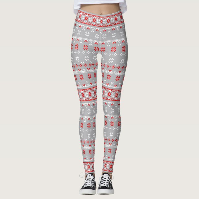 Leggings Fair Isle (Anverso)