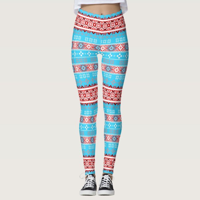 Leggings Fair Isle (Anverso)
