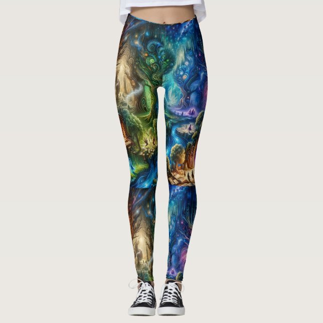Leggings Fairy Tale Forest (Anverso)