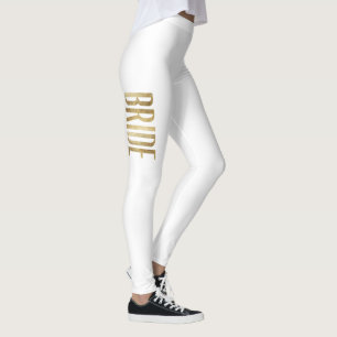 Leggings Falso fiesta elegante de Bachelorette de la novia