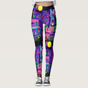 Leggings Familia de navidades de la abuela Miktiez holidaym