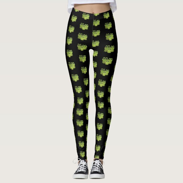 Leggings Familia de ranas (Anverso)