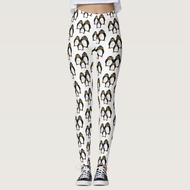 Leggings Familia Penguin (Anverso)