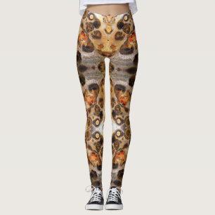 Leggings Fancy Leopard Skyrock Photo Color