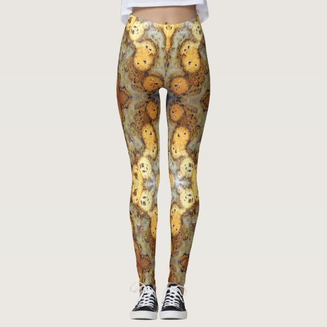 Leggings Fancy Natural Leopard Skyrock Photo (Anverso)