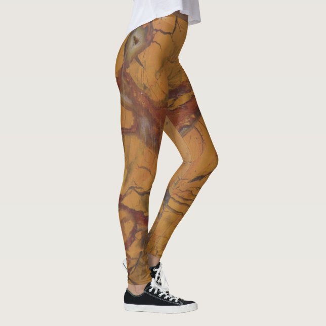 Leggings Fancy Wild Natural Rock Jasper Photo (Derecha)