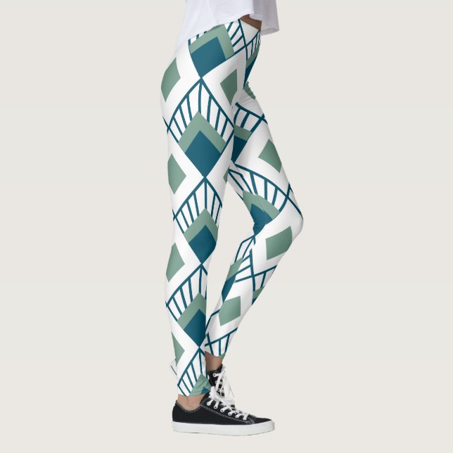 Leggings Fans del Art Deco (Derecha)