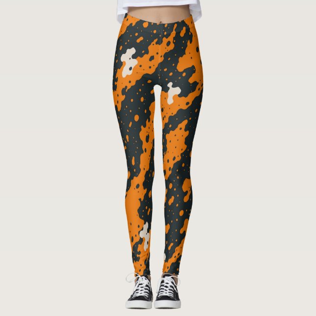 Leggings fanta negro  (Anverso)