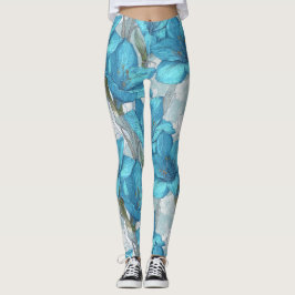 Leggings Fantasia Colorida de Amaryllis para Levantamiento 