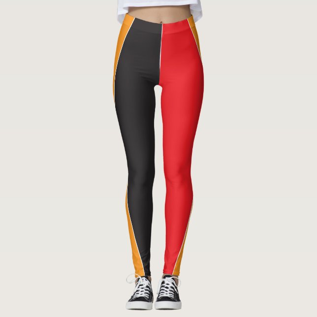 Leggings Fantasía geométrica (Anverso)