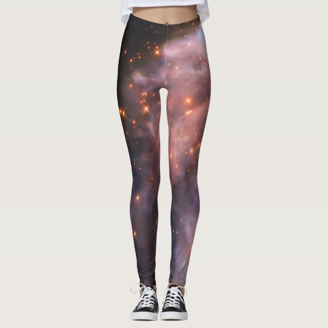 Leggings Fantasma de Cassiopeia Nebula (Anverso)