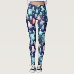 Leggings Fantasma de Halloween y Goblins