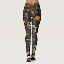 Leggings Fantasma de las calabazas con fantasía