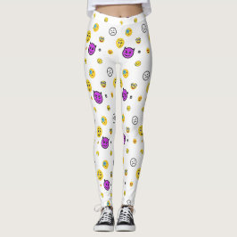Leggings Fantasma, expresiones graciosas, traviesas, alegre
