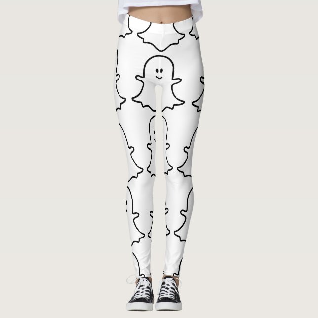 LEGGINGS **FANTASMAS FÁCILES** MUJERES (Anverso)