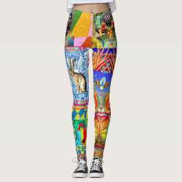 LEGGINGS FANTASY DESIGNER COLLAGE